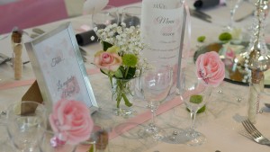 decoration mariage rose romantique par griffe deco nancy lorraine