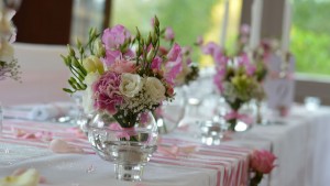 mariage romantique rose par griffe deco