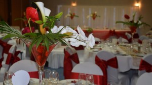 decoration mariage rouge et or griffe deco nancy lorraine
